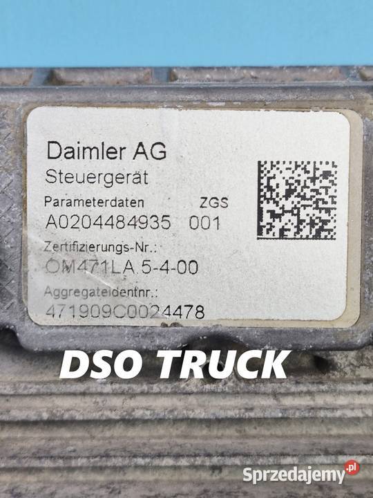 A0004466935 003 Sterownik MCM Mercedes MP ACTROS ciężarowe Zawichost sprzedam
