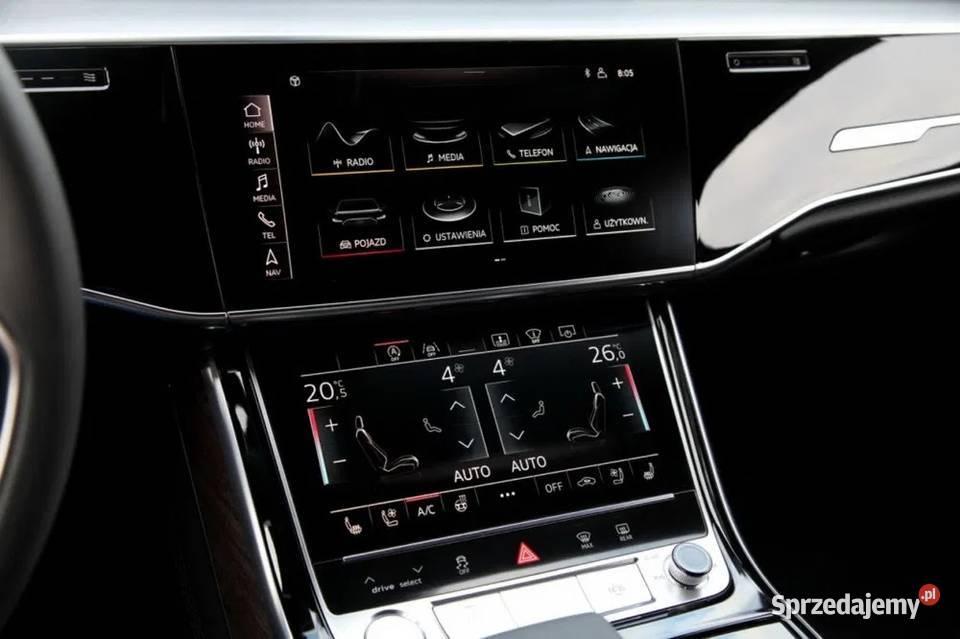 POLSKIE Menu USA AUDI Konwersja A3 A4 B9 A5 S6 zachodniopomorskie Szczecinek