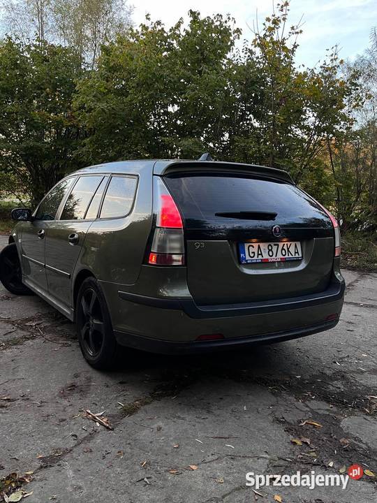 SAAB 93 Kombi 18 benzyna 2005r 90kW 9-3 pomorskie Gdańsk