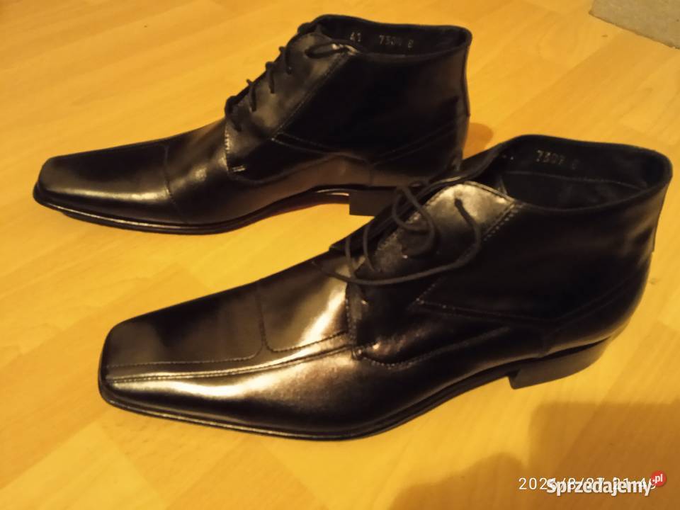 Buty męskie Gino Rossi rozmiar41 skóra Kwidzyn