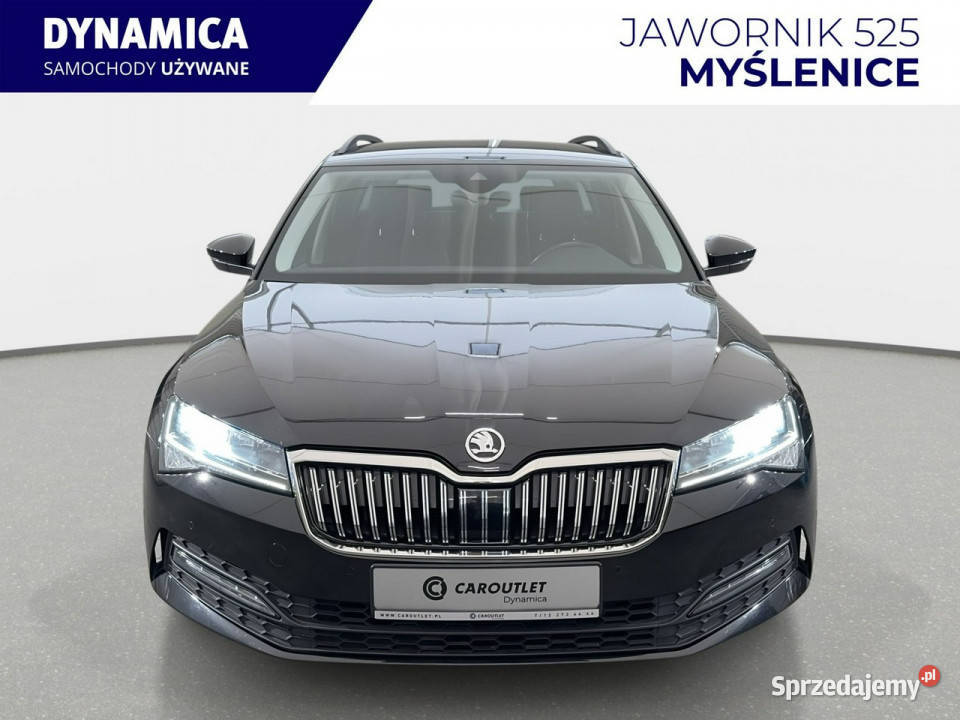 koda Superb Combi Ambition 20TDI 200 DSG 2021 r Myślenice