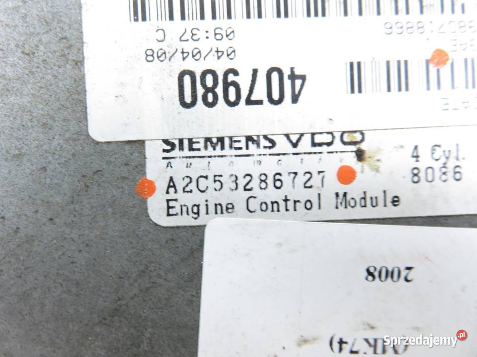 STEROWNIK JEEP PATRIOT 24 P68027209AE osobowe