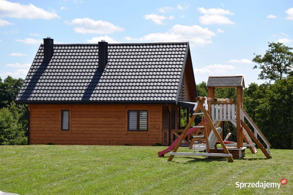 Dom całoroczny z prywatną linią brzegową jeziora Wynajem Długie