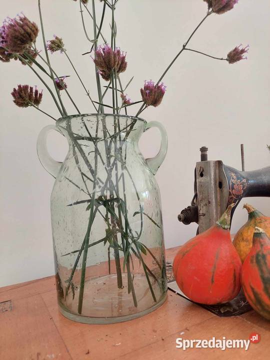 Duży szklany wazon Bochnia sprzedam
