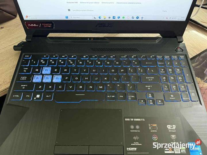 Laptop Asus TUF Gaming F15 FX506HE Giżycko