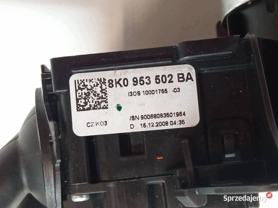 PRZEŁĄCZNIK ZESPOLONY 8K0953502BA Audi A4 IV Motoryzacja świętokrzyskie