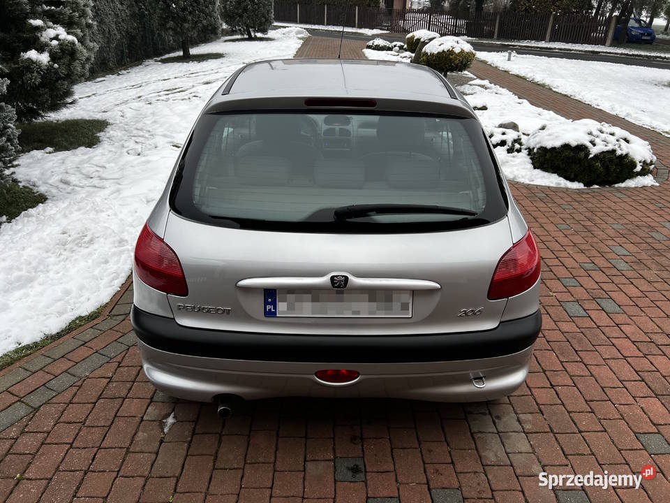 Peugeot 206 14 8v benzyna brak korozji zadbany 206 Tąpkowice sprzedam