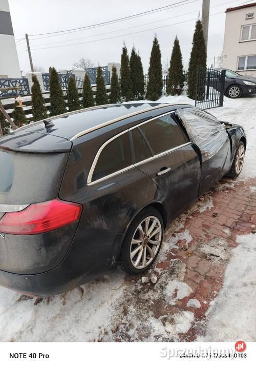 Sprzedam Opel Insignia przycierce manualna mazowieckie Mława