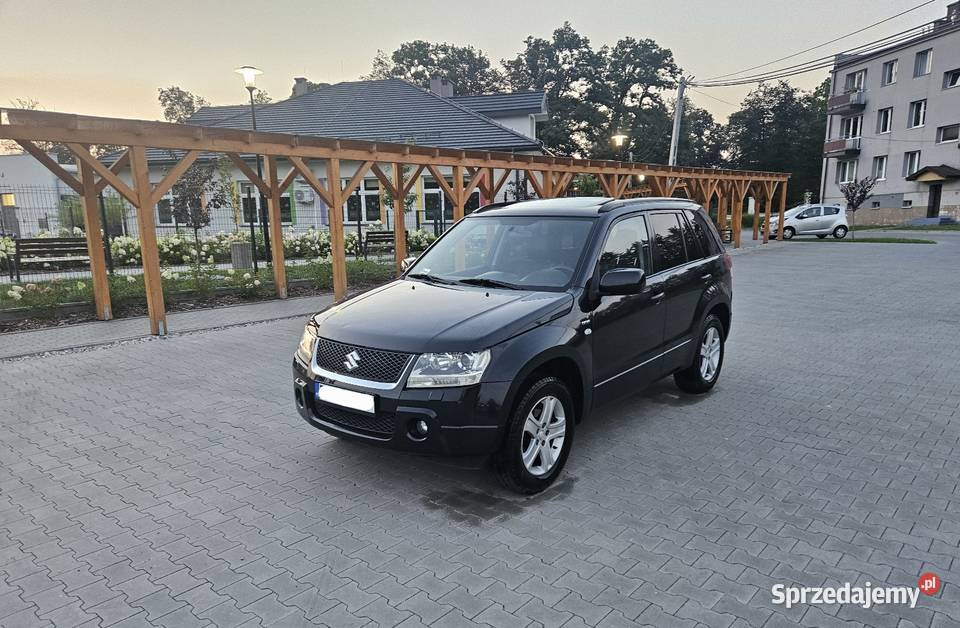 Suzuki Grand Vitara 2007r 19Ddis 129 4x4 Skóra centralny zamek
