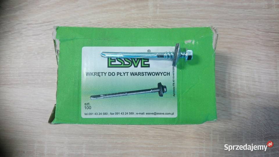 WKRĘT SAMOWIERCĄCY 55x63x70 12mm 100 Stobierna