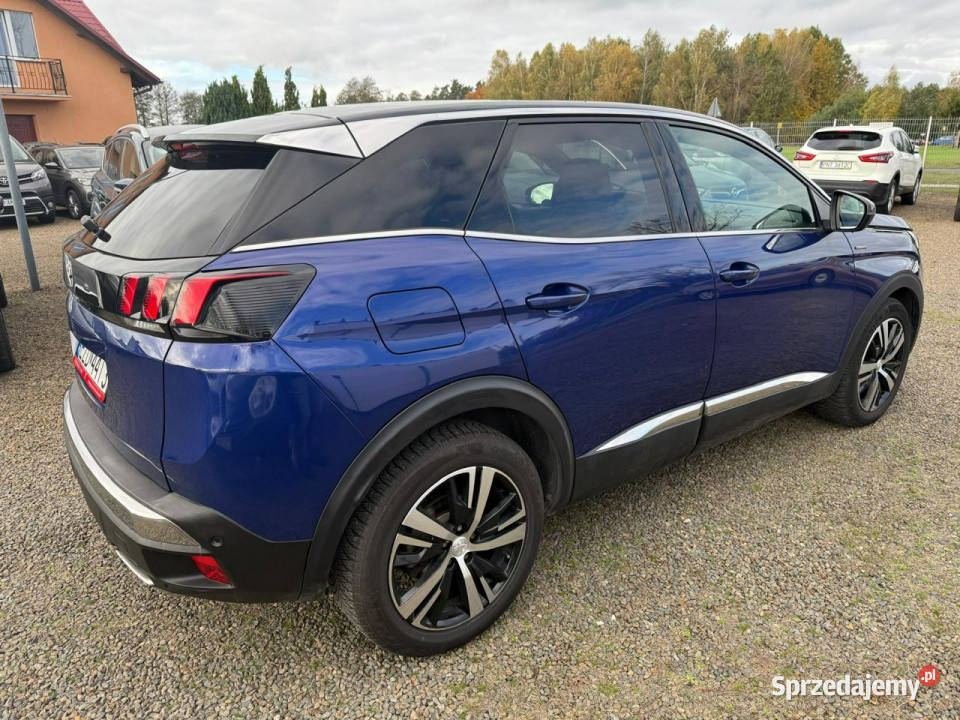 Peugeot 3008 GTline navi gwarancja 80 II 2016 czujnik martwego pola Zbąszyń