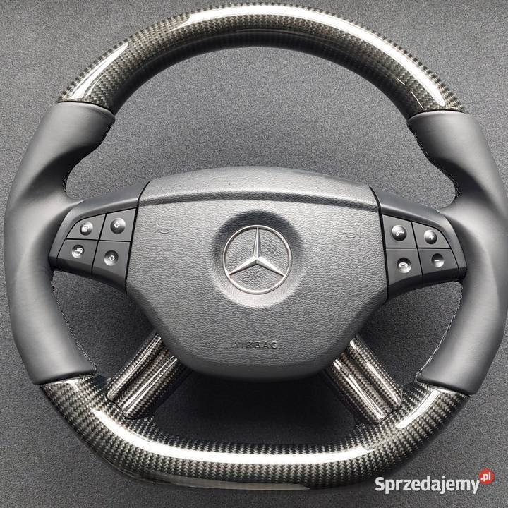 Kierownica mercedes w164 w251 carbon modyfikacja Zgorzelec