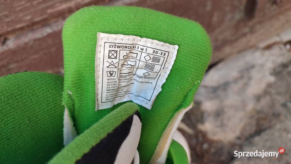 Rolki regulowane rozmiar 3033 dziecięce Elbląg sprzedam