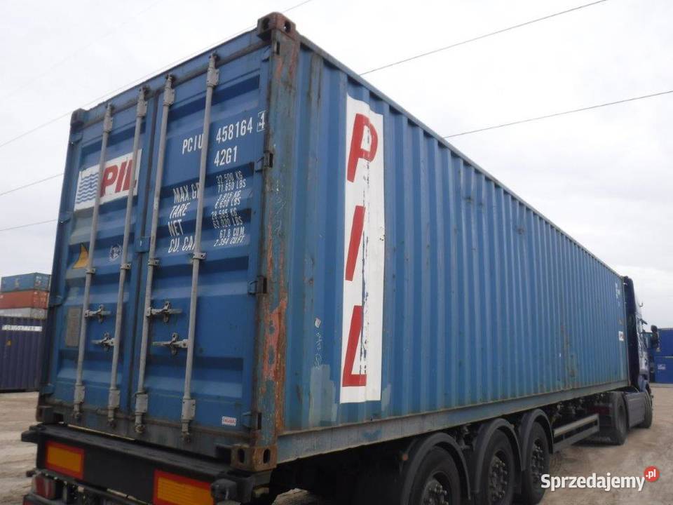 Kontener morski magazynowy 40DV używany 12 m Lublin
