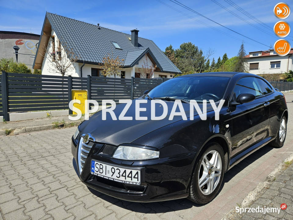 Alfa Romeo GT Klimatronik dwu strefowy Samochody osobowe Ruda Śląska