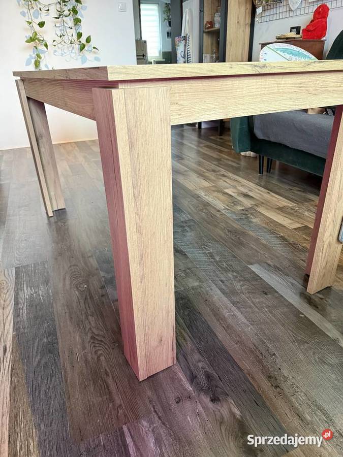 Stół naturalny dziki dąb Bytom