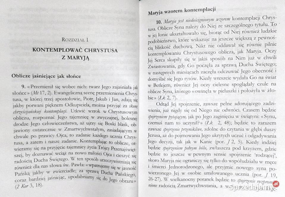 Rosarium Virginis Mariae List Apostolski Ojca Chełm sprzedam