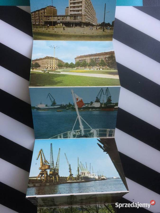 1039 Zestaw Widokówek Szczecin