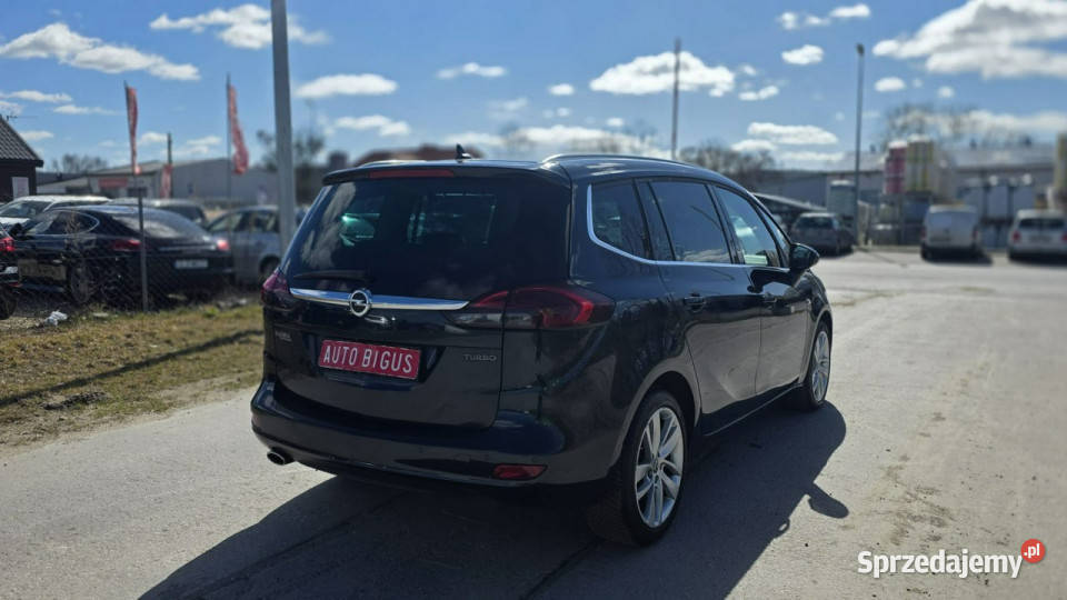 Opel Zafira Duża Navi 7 osobowa camera cofania serwisowany w ASO pomorskie Lębork