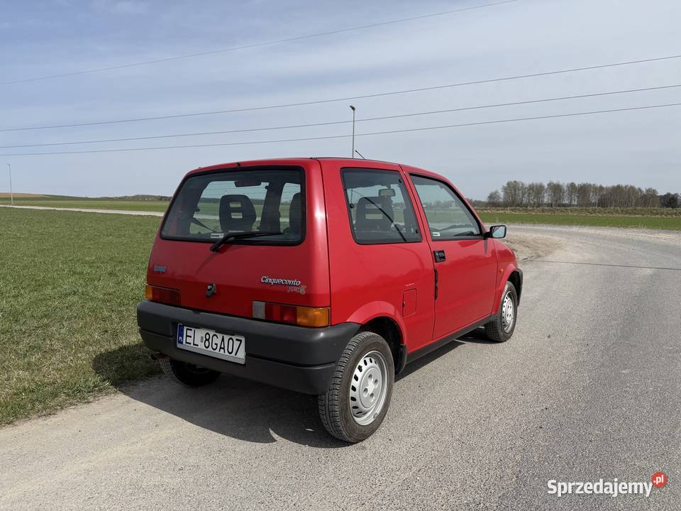 Fiat Cinquecento 700 Salon Polska Cinquecento Cinquecento łódzkie Łódź