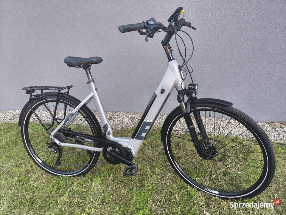 Super rower elektryczny miejski duże koła silnik śląskie Ruda Śląska