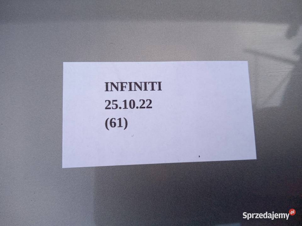 ŚWIATŁO STOP W KLAPĘ INFINITI QX70 FX30d FX35 Nowy Tomyśl sprzedam