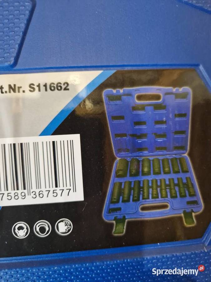 NASADKI UDAROWE 12 1032MM ZESTAW NASADEK 16 EL