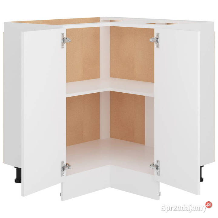 Szafka narożna biała 755x755x815 materiał Warszawa sprzedam