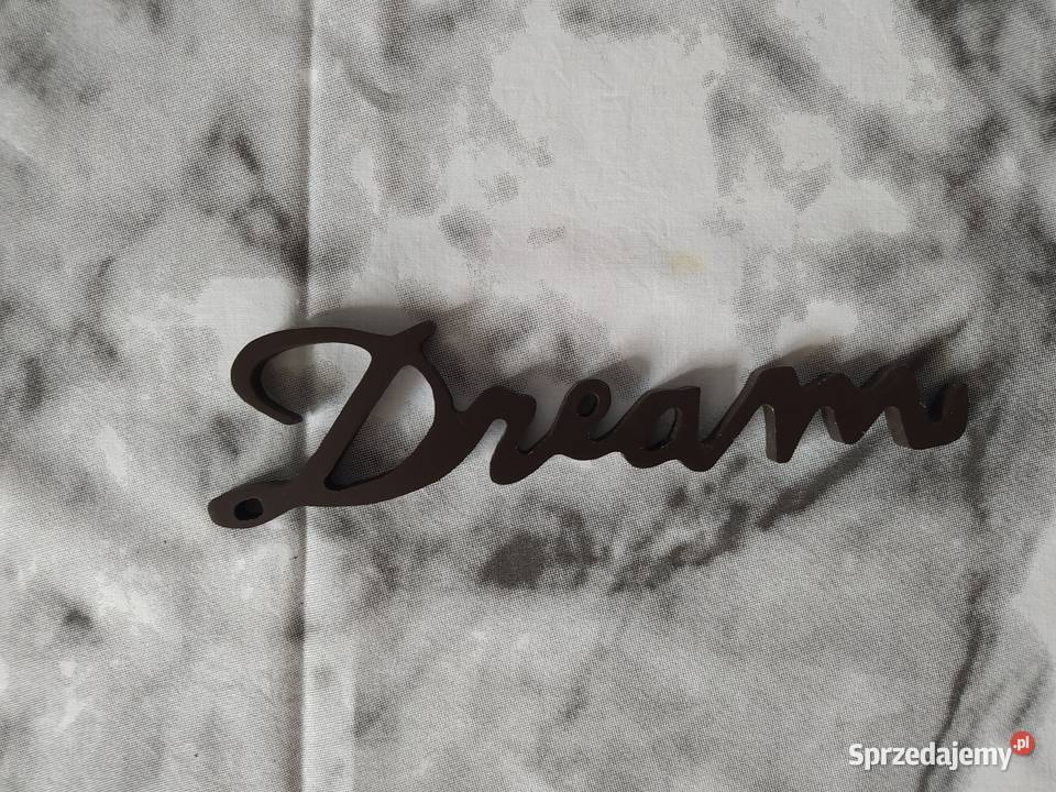 Napisy drewniane Smile Ocean Dream