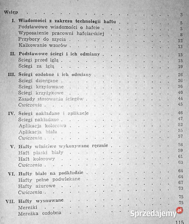Hafty ręczne Irena Malinowska Chełm sprzedam