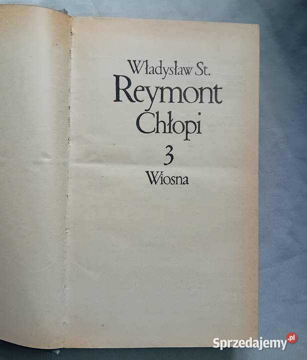 Władysław St Reymont Chłopi Tomy 14 w 2 tomach Koźminek