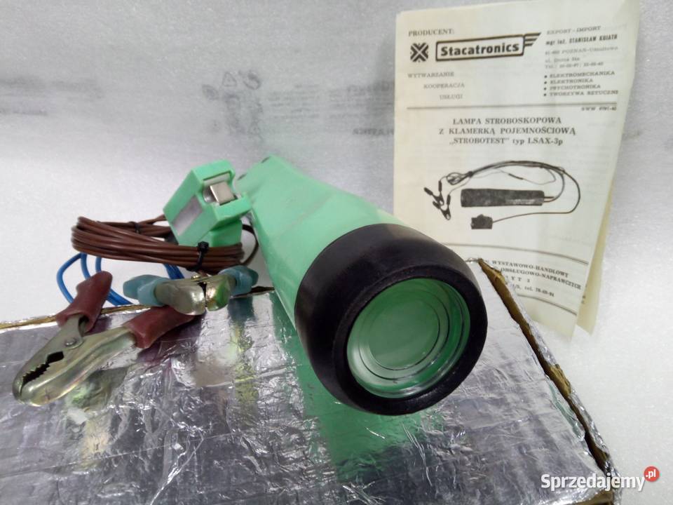 Lampa stroboskopowa PRL Fiat 126p 125p Polonez Przemyśl