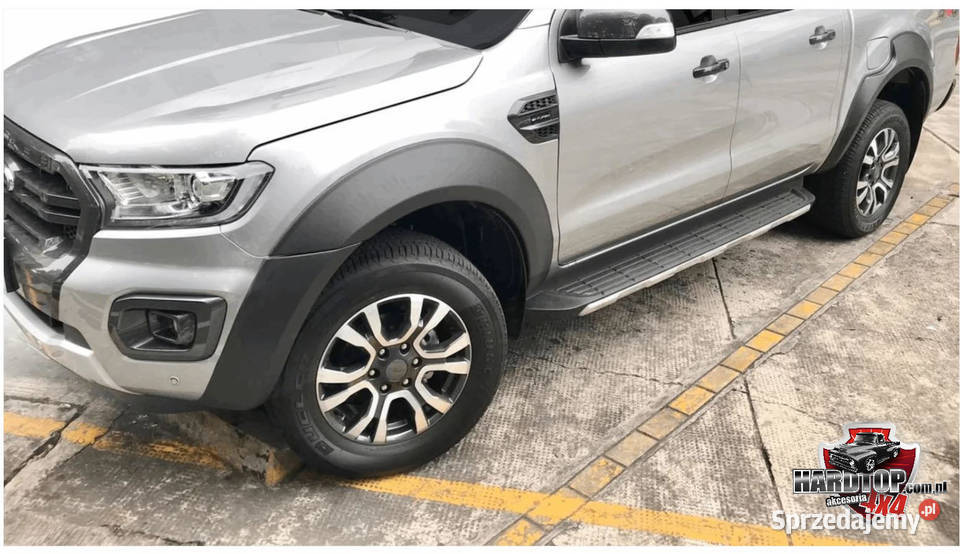 Poszerzenia Nadkoli Ford Ranger 20162022 Czarne osobowe Pasłęk