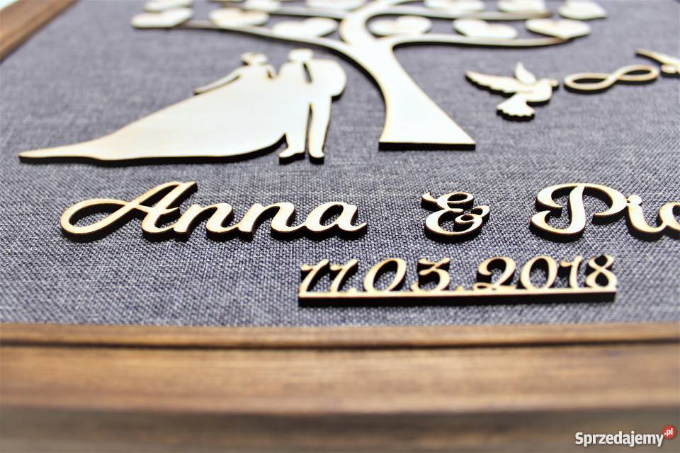 Obraz drzewko jako prezent na 40 rocznicę ślubu Warszawa