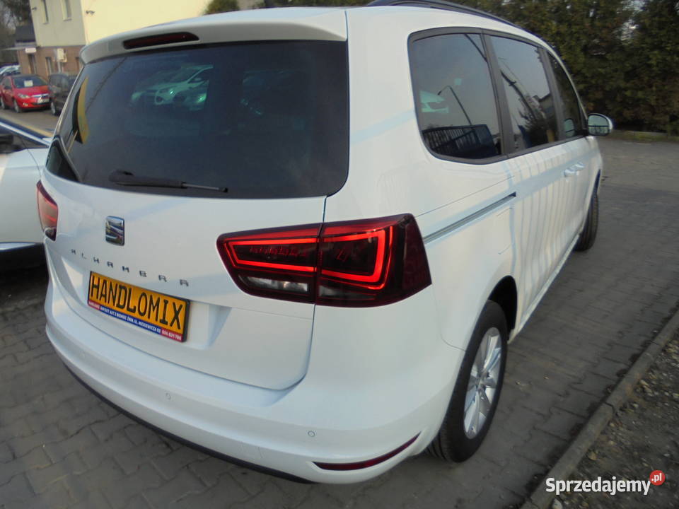 SEAT ALHAMBRA 20 TDI 150 2019r 6biegów podgrzewane fotele kujawsko-pomorskie Żnin sprzedam
