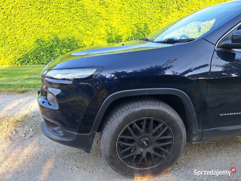 JEEP CHEROKEE V KL KOMPLETNY PRZÓD MASKA ZDERZAK terenowe Łosieniec