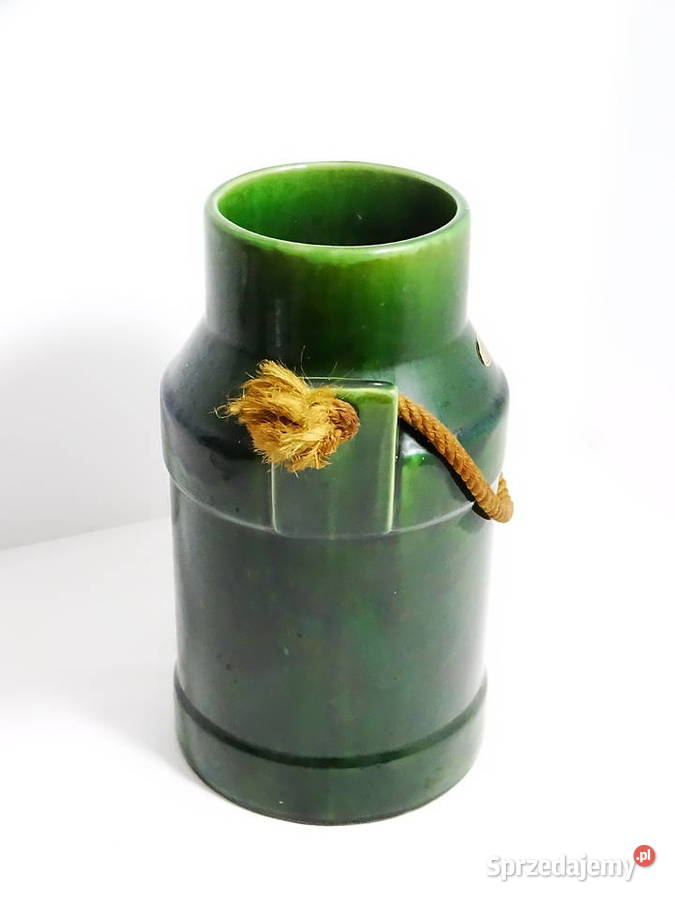 Kanka ceramiczna ze sznurkiem dekoracyjne Biłgoraj