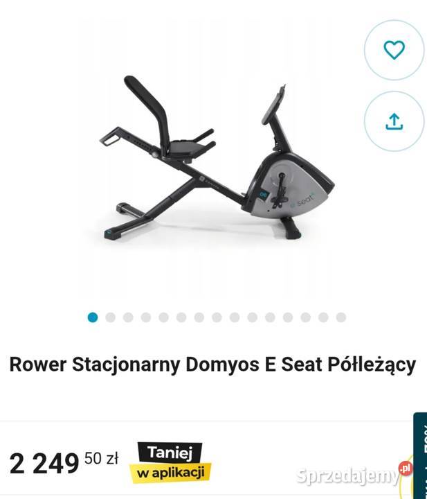 Rower stacjonarny Domyos 06 eseat półleżący dolnośląskie