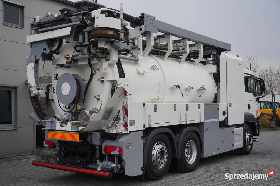 MAN TGS 26360 E6 Zabudowa WUKO Rivard 18 m3 180 tachograf