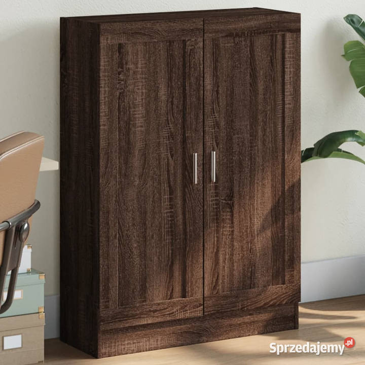 Szafka na książki brązowy dąb 825x305x115 Warszawa
