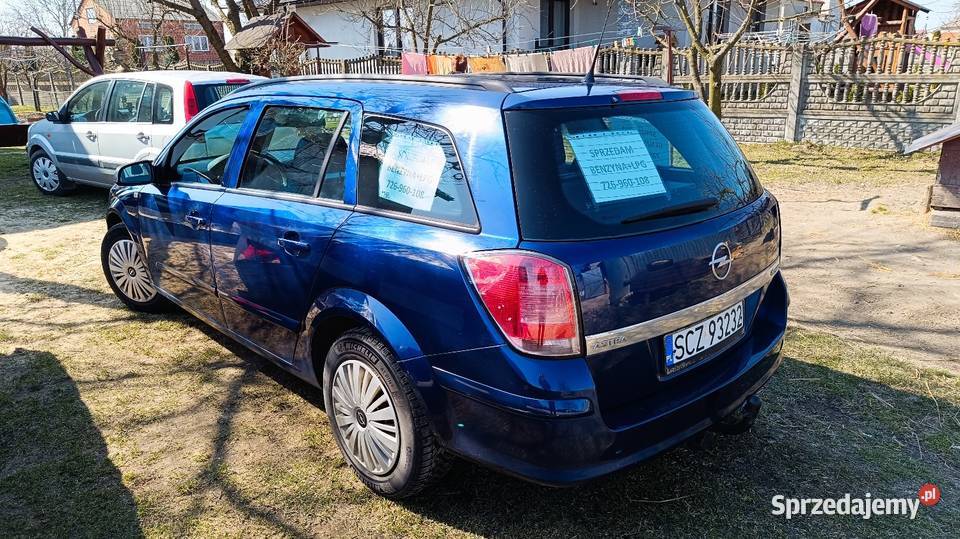 Opel astra H III 16 105 benzyna gaz aluminiowe felgi śląskie
