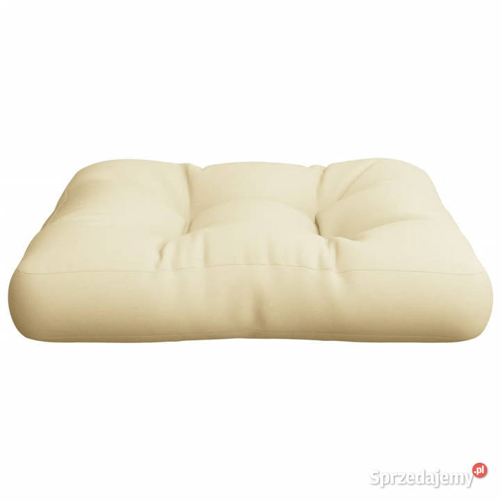 Poduszka na paletę kremowa 60x60x12 tkanina Poduszki i materace mazowieckie Warszawa