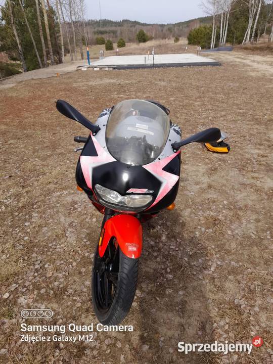 Aprilia RS 50cc przerobione na 80cc prędkość Kielce