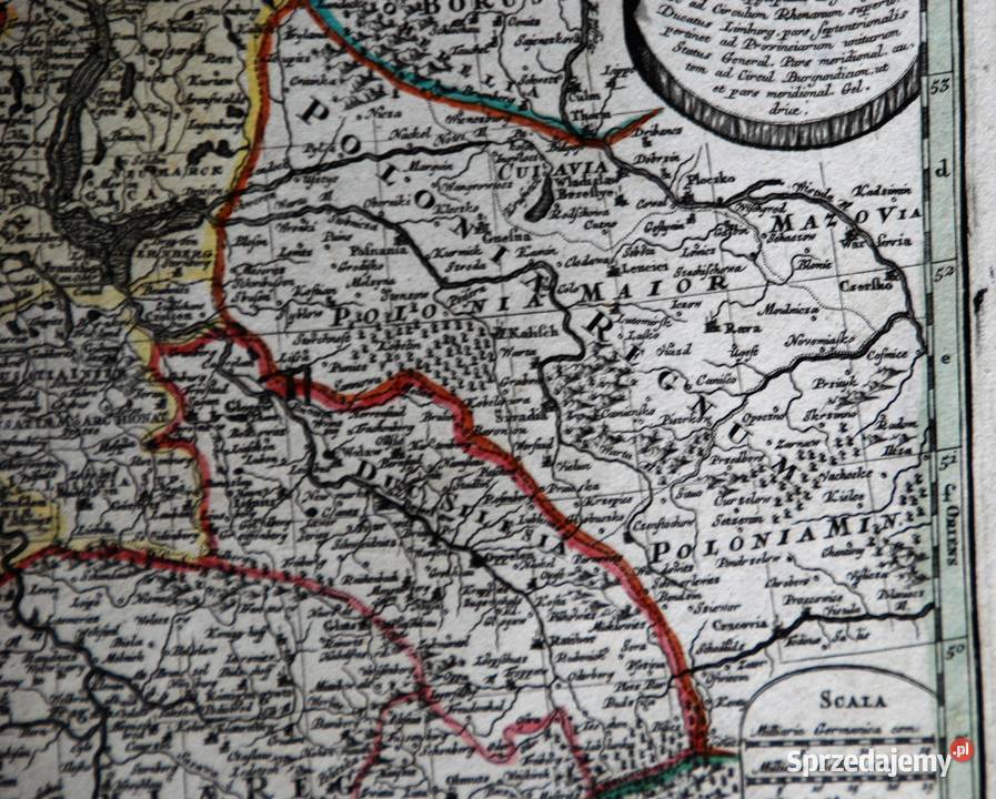 Mapa Imperium Romano Germanicum 1721 1750