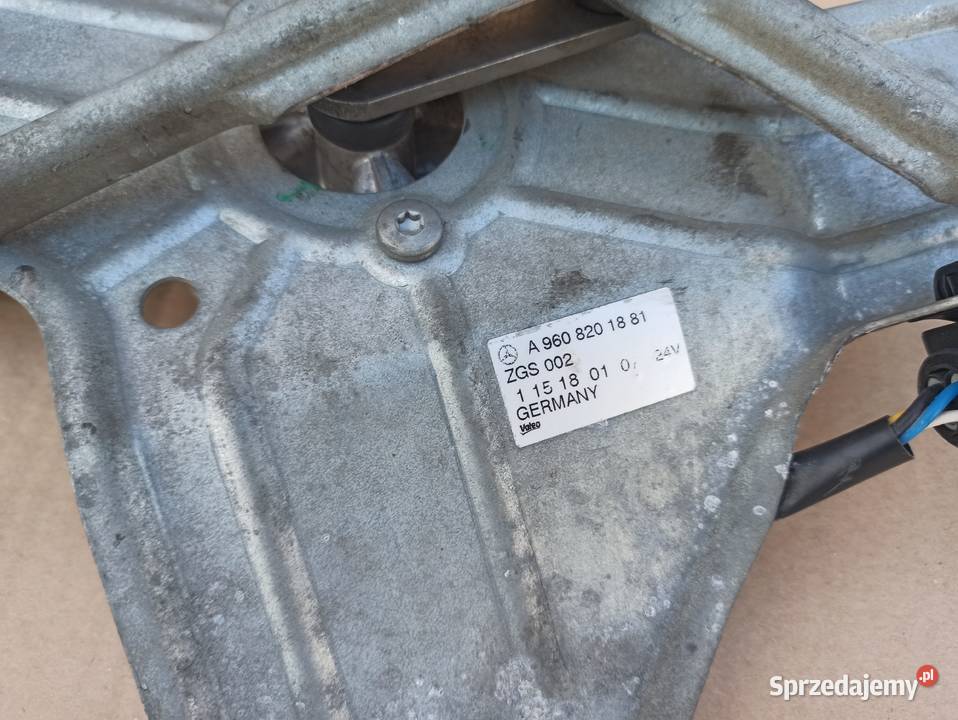 MERCEDES ACTROS MECHANIZM WYCIERACZEK SILNICZEK Karoseria