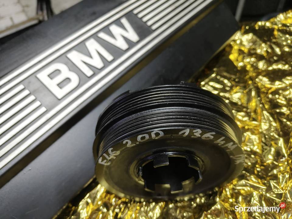 Bmw e46 20d 136koło pasowe wału korbowego stan osobowe Aleksandrów Łódzki