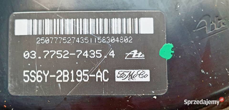 FORD FIESTA FUSION CONNECT SERVO 03775274354 Radom