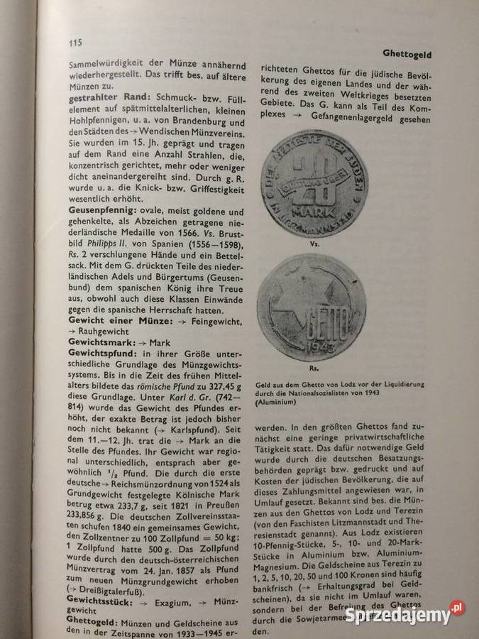 2791 Lexikon Der Numismatik Antykwariat zachodniopomorskie Szczecin sprzedam