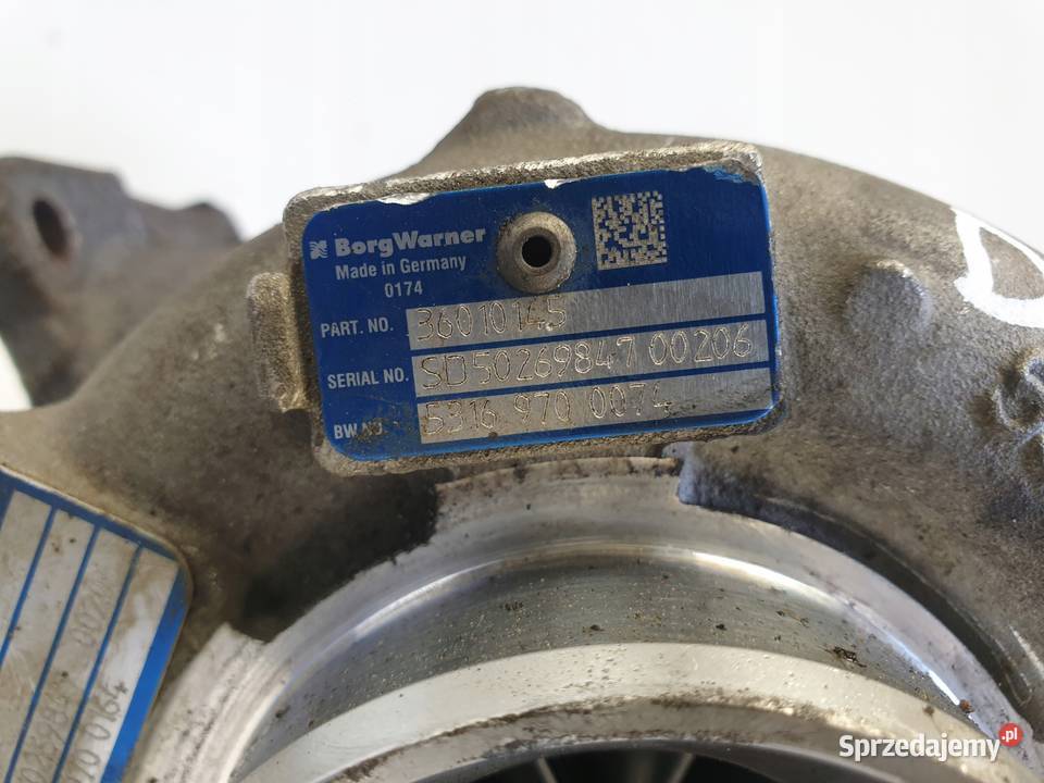 TURBOSPRĘŻARKA Volvo V60 24 D D4 181 36010145 lubelskie Chełm