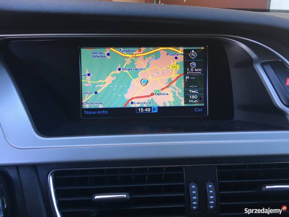 Audi Polskie Menu Lektor MMI 3G A4 A5 A6 A8 Q5 GPS i akcesoria małopolskie Tarnów